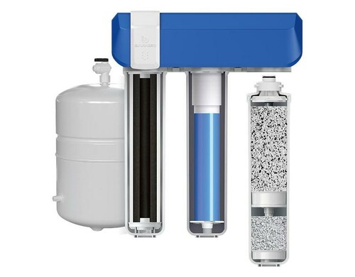 Проточный фильтр под мойку для очистки воды Барьер Компакт Осмо 100 М с минерализатором (Н262Р02)