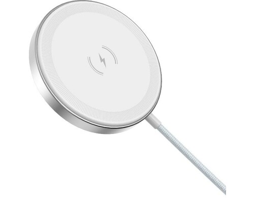 Беспроводное зарядное устройство Deppa QI Fast Charge 18W 2в1 белое (24021)