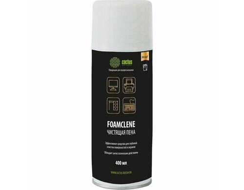 Пена чистящая Cactus CS-FC400 Foamclene, 400 мл, для поверхностей