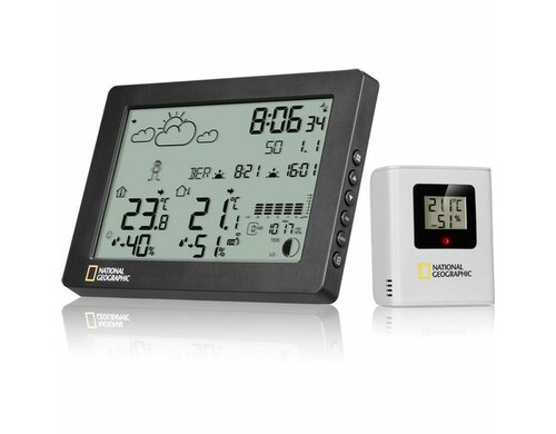 Погодная станция BRESSER NATIONAL GEOGRAPHIC HZ, черный