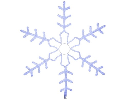 Световая фигурка NEON-NIGHT Большая Снежинка 95x95см, Синий