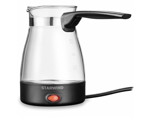 Кофеварка StarWind STG6051, электрическая турка, черный