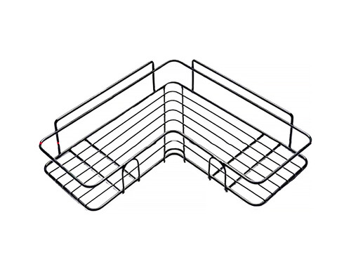Полка для ванной ZDK 26,5х26,5х6см (shelf3black)