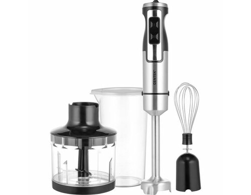 Блендер CENTEK CT-1338, погружной, черный/стальной