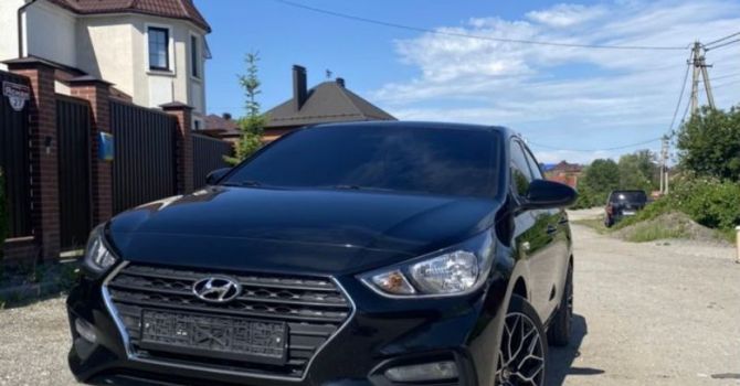 Фотография автомобиля Hyundai Solaris 2017 – 2020 II