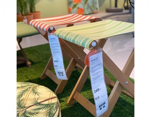 Табурет складной, эвкалипт