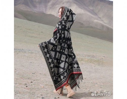 Пончо этническое /бохо