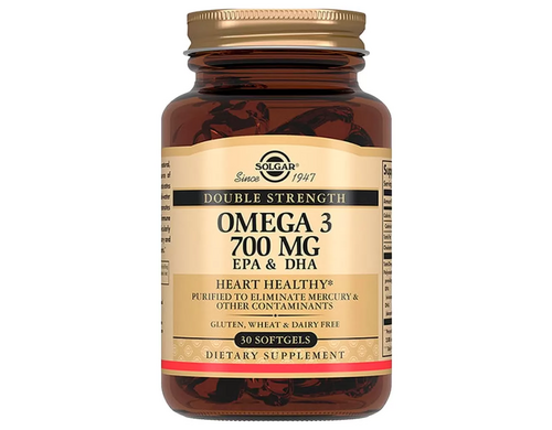 Двойная омега-3 Solgar капсулы 700 мг 30 шт.