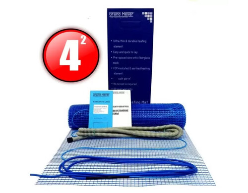 Теплый пол Grand Meyer 4 м. кв 800 Вт THM200-040 двухжильный