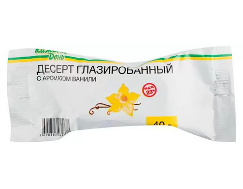 Десерт глазированный «Каждый День» с ароматом ванили ЗМЖ, 40 г