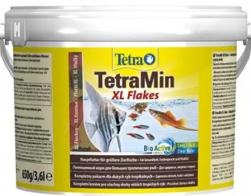Корм для рыб Tetra TetraMin XL, хлопья, 3,6 л