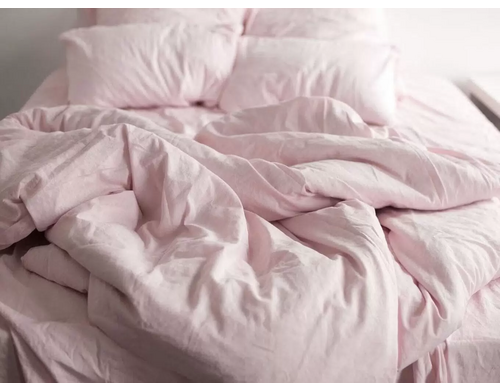 Пододеяльник Maktex из варёного хлопка 220 х 240 224 Розовый