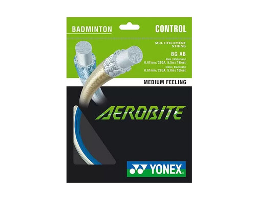 Струны для бадминтонной ракетки Yonex Aerobite 10 м синий/белый