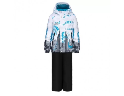 Комплект верхней одежды Oldos AOSS22SU1T108, серый/черный, 86