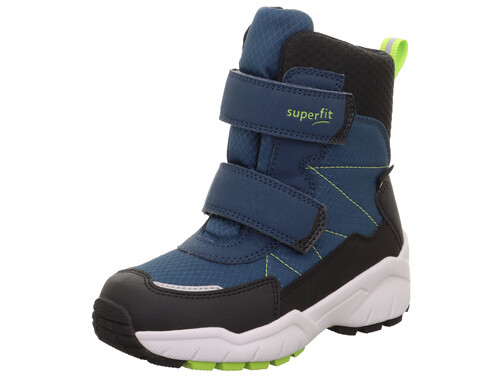 Полусапожки Superfit для мальчиков, синие, размер RU 35, 1-009174-8000