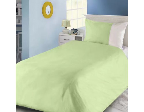 Пододеяльник детский из перкали 150х200, цвет: светло-зеленый, ТМ Primavelle