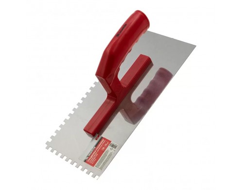 Гладилка MATRIX 86781, 280 х 130 мм, зуб 6 х 6 мм., нержавеющая сталь