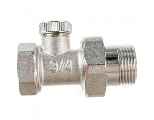 Настроечный прямой клапан для радиатора LAMMIN 3/4" LM21048000020