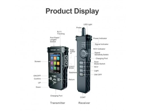 Кабельный тестер Noyafa NF-8506