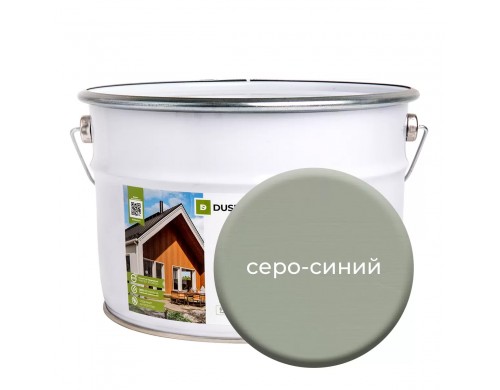 Лазурь Dusberg для дерева 10 л Серо-синий