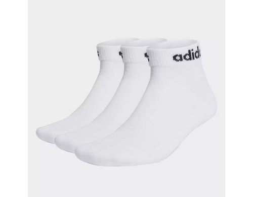 Комплект носков унисекс adidas Linear Ankle белых XL