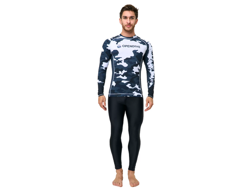 Гидрофутболка T-Flex OpenDive Swim UPF50 с длинным рукавом мужская L