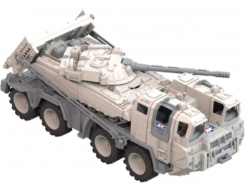 Арктика. Военный тягач с Танком Нордпласт