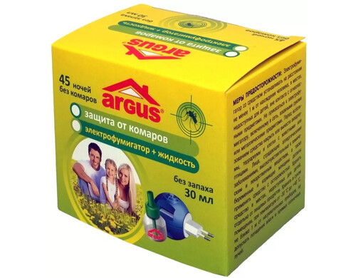 Фумигатор Argus 4607036353375 1 флакон жидкости в комплекте