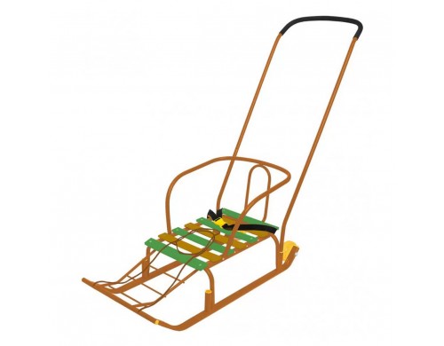 Санки детские Nika Тимка 5 комфорт Оранжевые Т5К/О2