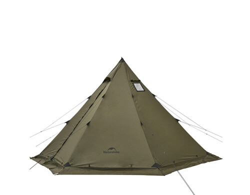 Палатка Naturehike Pasture Fire Octagonal Pyramid Tent Brown Green (б/р)