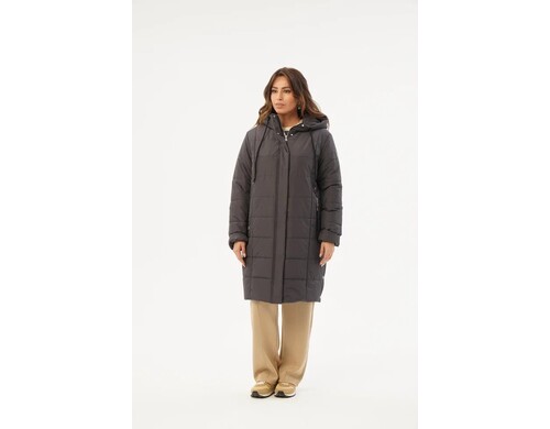 Пальто женское Maritta 28-3005-10 серое 50 EU