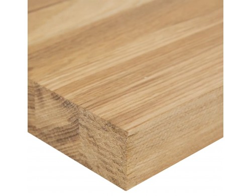 Столешница для кухни Радовеста, массив дуба 1200х800х40 мм