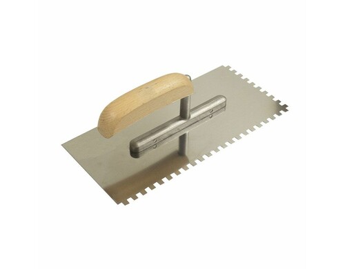 Гладилка нержавеющая 130*280 зуб 8*8