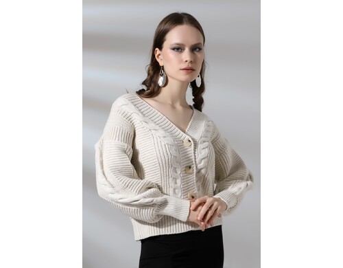 Кардиган женский Beauty Bell 304 бежевый 42-48 RU