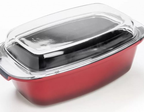 Жаровня Tarrington House алюминиевая с крышкой 32 см 6 л