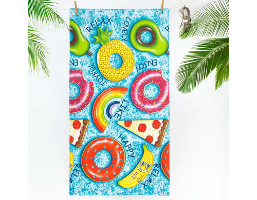 Полотенце вафельное АРТПОСТЕЛЬ Релакс 80х150