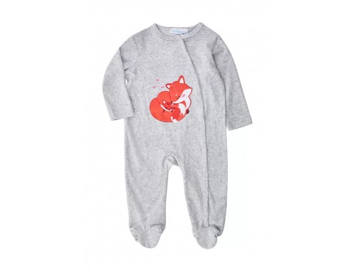 Комбинезон детский Kari baby AW22B04103301, светло-серый, 74