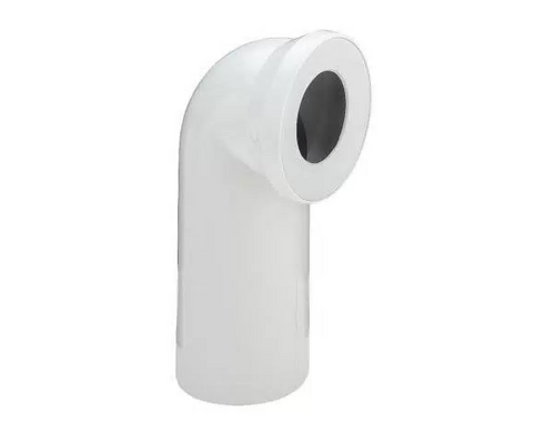 Отвод Viega 90 градусов с манжетным уплотнением, белый (100551)