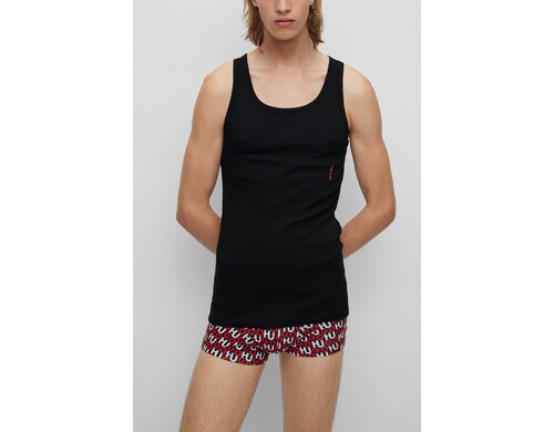 Майка домашняя мужская HUGO 50469778 черная XL