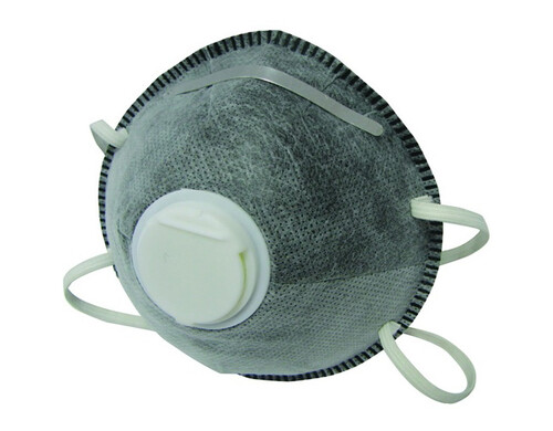 BIBER 96203 маска малярная с угольным фильтром и клапаном