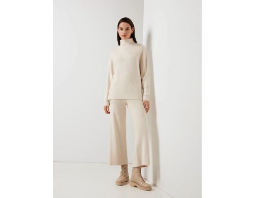 Брюки женские Elis TR0214VY1 бежевые 44 RU
