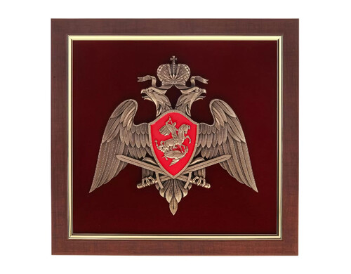 Плакетка "Эмблема Национальной Гвардии" 23х22 см