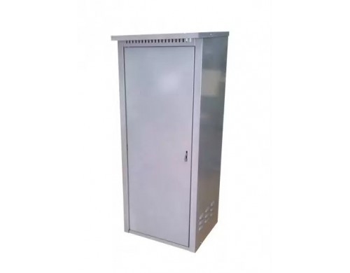 Шкаф металлический для газового баллона 50 л Петромаш, серый