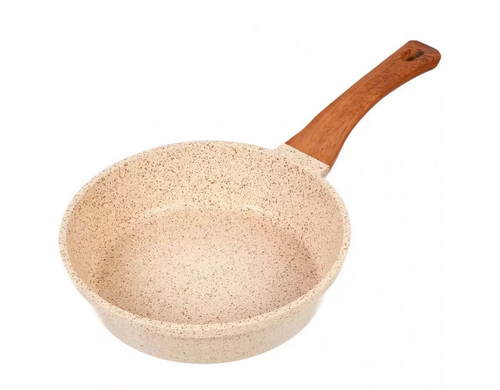 Сковорода АПП Гурман Estima 430982 24 см бежевая, индукция