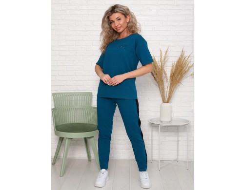 Костюм женский Новое кимоно 5-316 синий 46 RU