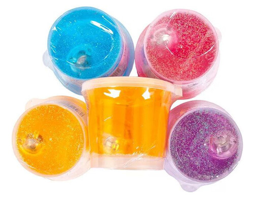 Слайм EVERCHEERING Crystal Putty, со свет эффектами в ассортименте