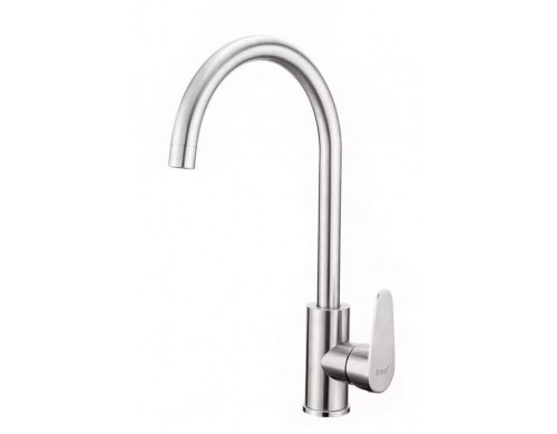 Смеситель для кухни Frap F4048, однорычажный, сатин