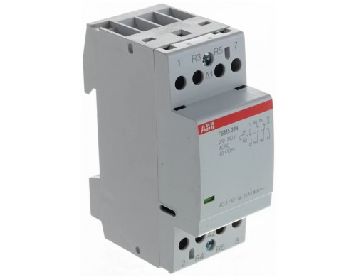 Контактор ESB25-22N-06 модульный (25А АС-1, 2НО+2НЗ), катушка 230В AC/DC