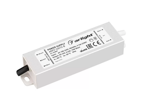 Блок питания Arlight ARPV-15-B 24V 15W IP67 0,63A 022897