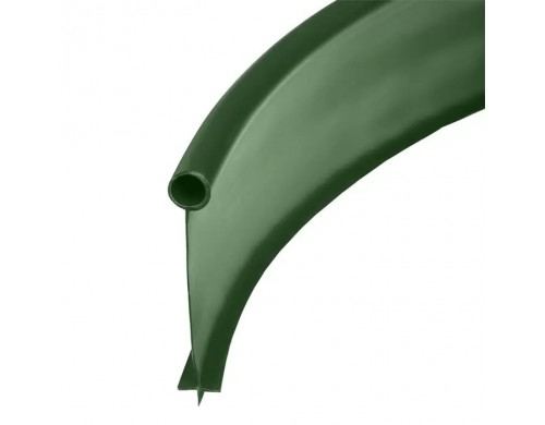 Лента бордюрная, 0.11 x 10 м, толщина 1 мм, пластиковая, оливковая, KANTA